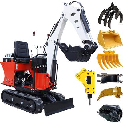 China Stores 0.8ton High Quality 800kgs Small Mini Excavator Small Hydraulic Construction Material Excavator For Sale for sale