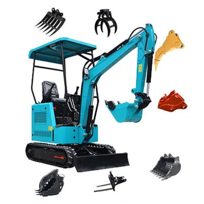 China Garment Shops Cheap Small Excavator 1.7 Ton Price Mini Digger Excavator China Factory CE/EPA for sale