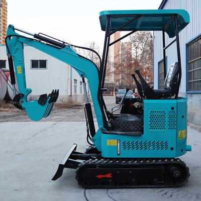 China Building Material Shops Mini Excavator 1 Ton 1.7 Ton 2 Ton CE EPA Excavator For US And Europe for sale