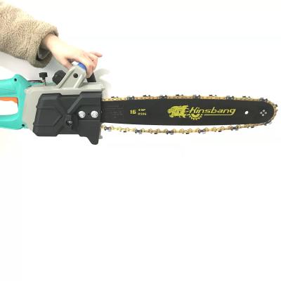 China Quick Chain and Bar Change System Portable Handheld Electric Shaft Cutting Cordless Chainsaw Mini Battery Electric Chainsaw for sale