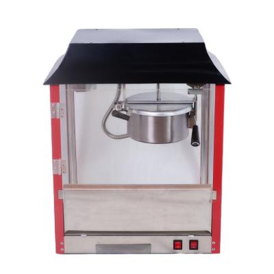 China New Design Small Business Best Home Automatic Box Seasoned Popcorn Machine Add Oil Or Sugar Popcorn Machine for sale