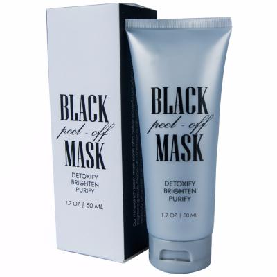 China Moisturizer Private Label Bamboo Charcoal Blackhead Remover Peel Off Black Mask For Oily Skin Strawberry Nose for sale