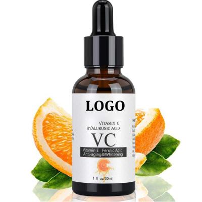 China Skin Revitalizer Wholesale Private Label 20% Vitamin C Anti Aging Face Serum for sale