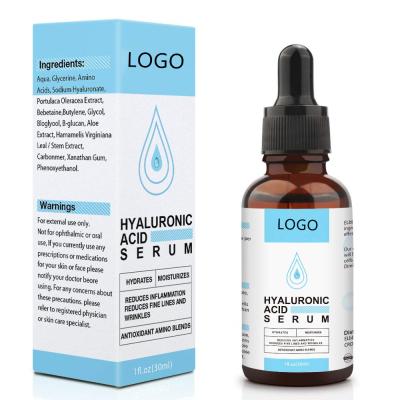 China Skin Revitalizer Private Label Hydrate 20% Pure Hyaluronic Acid Anti Aging Face Serum for sale