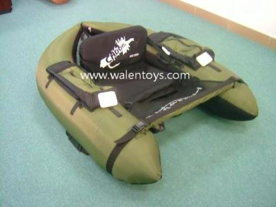 China PVC Inflatable Pontoon Fishing Boat, Float Tube Belly Float Boat for sale