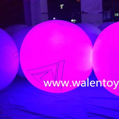 China Inflatable Toy 78 INCHES Giant Inflatable LED Light Up Beach Ball With Remote, 16 Colors 4 Patterns for sale