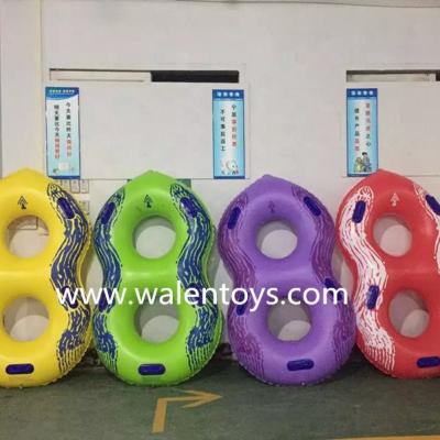 China High Sturdy PVC Inflatable Hot Seal Liner Tubes , Waterpark PVC Tube Double Rider for sale