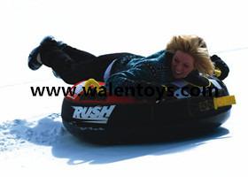 China Heavy Duty Plastic Heavy Duty Inflatable Sled Tubing Winter Snow Traction Fast Traction Tube for sale