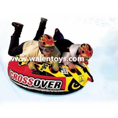 China Heavy Duty Inflatable Snow Tube, Snow Tubing, Hard Bottom Snow Tubes for sale