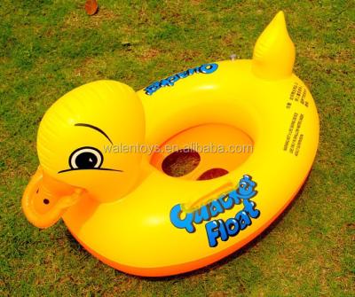 China Floating Pool Toy Inflatable Duck Rider 73cm x 78cm,inflatable animal rider for Children for sale