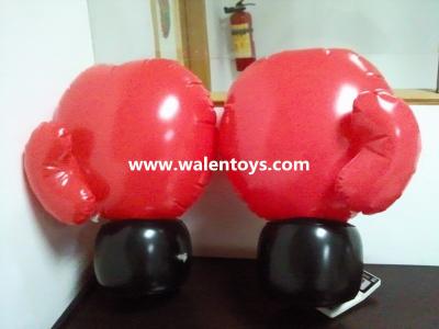 China PVC Personalized Boxing Gloves, Customized Inflatable Toys, Promotional Gifts for sale