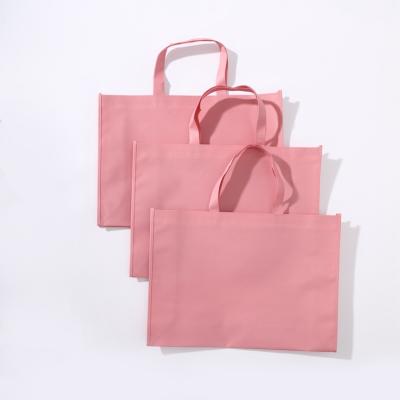 China Eco-friendly Popular Non Woven Shopping Bag Customer Logo Supermarket Grocery Bag Shopping Bag for sale