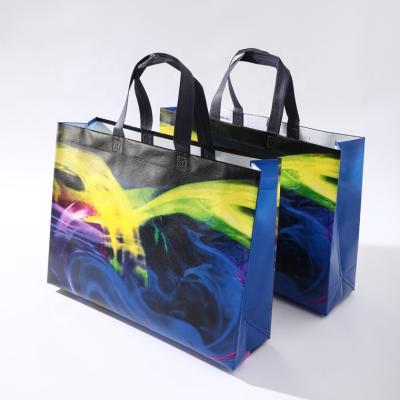 China Eco - Friendly Non Woven Tote Bag Shopping Bag Factory Sell Grocery Bag for sale