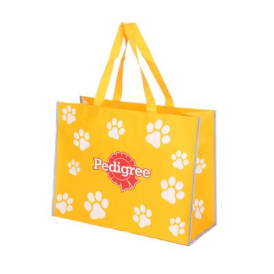 China BSCI eco-friendly factory wholesale luxury rpet shopping bags environmental friendly tote bag for sale