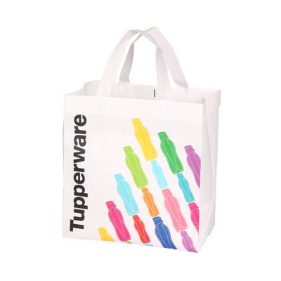 China Custom Made Eco - Friendly Grocery Tote Bags Eco Friendly Non Woven Shopping Shopping Bag for sale