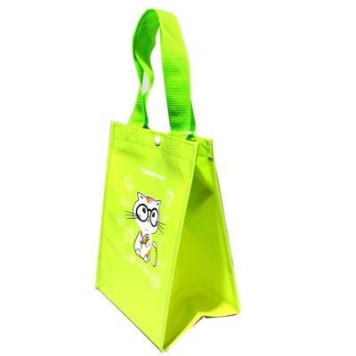 China Eco - Friendly Grocery Bag Cartoon Gifts Customized Picture Non Woven Shopping Bags Customized Logo Printed for sale