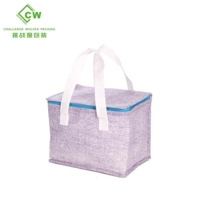 China Waterproof Lunch Cooler Bags Foldable Camping Chair With Cooler Bag Heat Insulation Fabric For Cooler Bags for sale