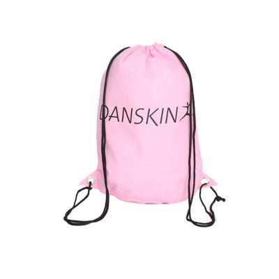 China Eco-Friendly Reusable Nonwoven Folding Drawstring Bag Fabric Drawstring Bag For Outdoor Sports And Storage Backpack for sale