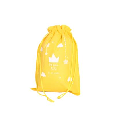 China Machine Eco-friendly Promotional Drawstring Bag, Foldable Bag With Drawstring, Gift Candy Storage Bags With Printed Logo Customized for sale