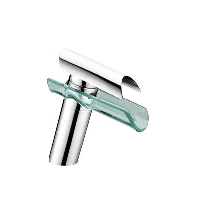 China Brass Main Body Sanitary Ware Faucets Basin Faucet Basin Faucet Thermostatic Glass Basin Mixer Tap Single Handle Ceramic Zinc Alloy Handle for sale