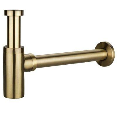 China Modern Brass Basin Siphon Waste Pipe Drain For Sink Water Drainage Bottle Trap Drain Wall Extension For Waste And Basin Outlet for sale