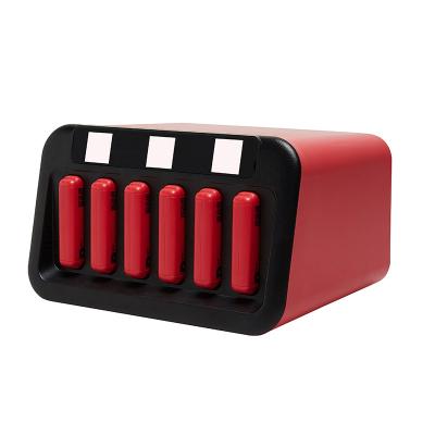 China Sharing Power Portable Charger Station 6 Slot  5V2A ZD-G06 5000MAH for sale