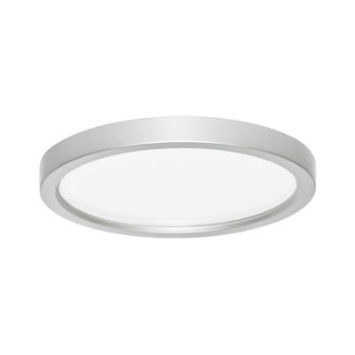 China Modern 3 in 1 TDC Selectable CRI 80/90 AC120V Damp Slot Ceiling Mount Slim Led Disc Panel Lights for sale