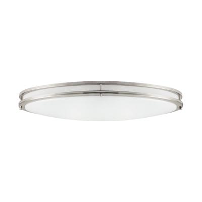 China TDC Selectable & Ultra Thin Smart RGBW Vonlite Top Sales Brushed Nickel AC120V Input CRI>80 Flicker Free Triac Dimming Flush Mount LED Ceiling Light for sale