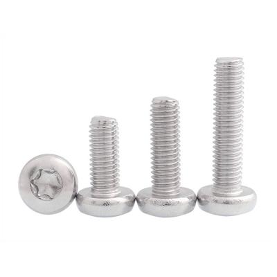 China Pan Professional Factory GB2672 ISO14583 Stainless Steel Drive Torx Pan Head Machine Screws for sale