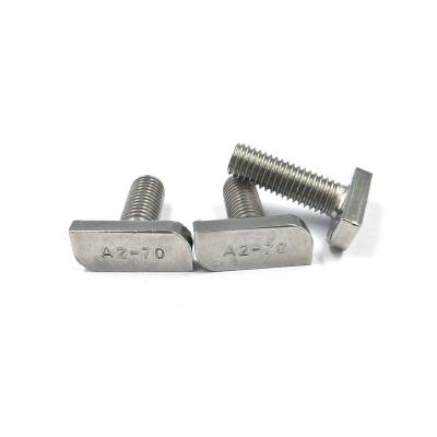 China Customized stainless steel factory price T-bolt GB37 slotted T-bolt slotted T-bolt for sale