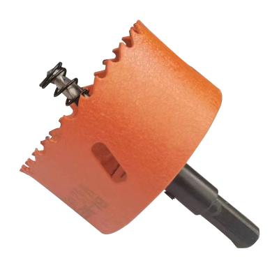 China New Durable Life List 15mm-200mm Alloy Cutting Drywall Woodworking Plastic Bimetal Hole Saw For Wood for sale