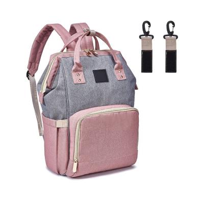 China With USB Travel Diaper Maternity Bag 2021 Wholesale Custom Baby Diaper Backpack Maternity Bag Diaper Bags For Mother for sale