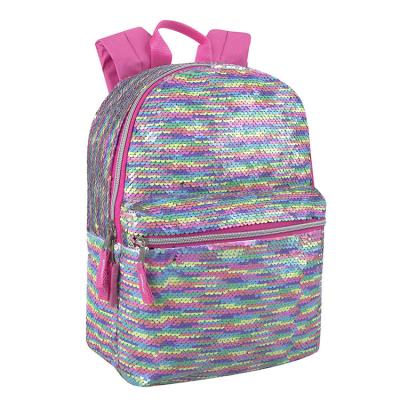 China With USB Reversible Kindergarten Glitter Sparkle Glitter School Kids Backpack Bag For Little Kids Girls for sale