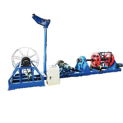 China 3/4/6 Wire Twisted Rope Maintenance Steel Wire D Pattern Easy Rope Making Machine for sale