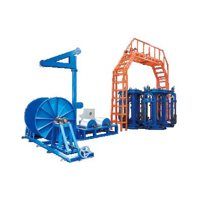 China China factory new design tow rope braiding machine high strength hawser for ocean transportation hawser rope machine for sale