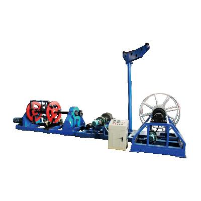 China Rope Maker Large Diameter 3 Strands Plastic Rope Making Machine With High Speed ​​And Beautiful Product for sale