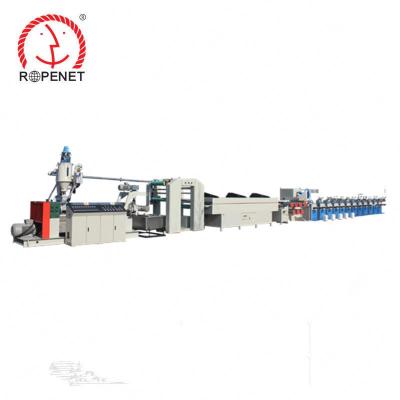 China Plastic Story PP Cinema Twine Machine / Raffia Raffia Twine Fiber Split Machine for sale