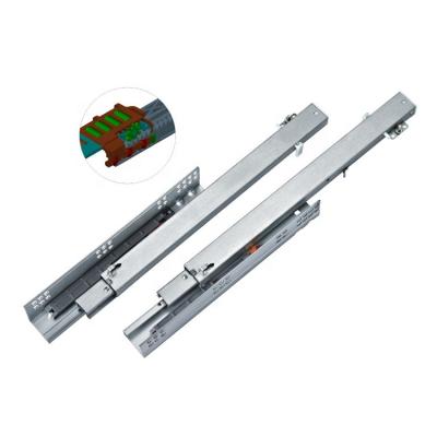 China Modern Drawer Cabinet Rebound Fit Press To Release Push Open Undermount Drawer Slider for sale