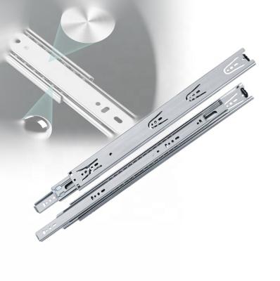 China Modern Ball Bearing Steel Slide 45MM Telescopic Drawer Slide Stainless Drawer Slide For Sideboard for sale