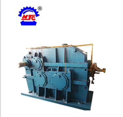 China Mining large steel rolling industry reducer mill special horizontal tiansmission gearbox for sale