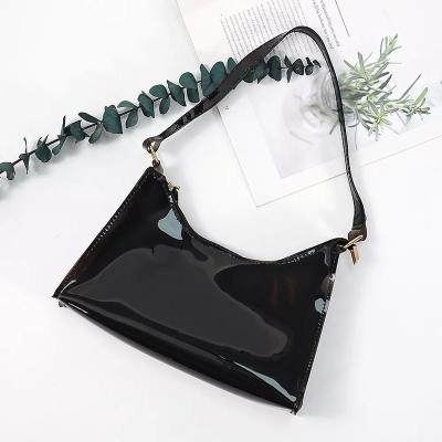 China Wholesale anti-theft women's fashion transparent texture manufacturer jelly casual handheld shoulder bag 2022 new for sale