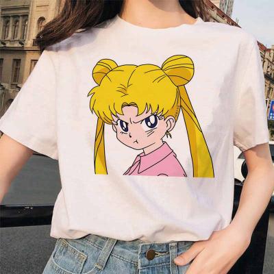 China QUICK DRY Japanese Cartoon Girl Warrior Cartoon Printed Men And Women's T-shirts Is Fashionable, Simple And Flexible for sale