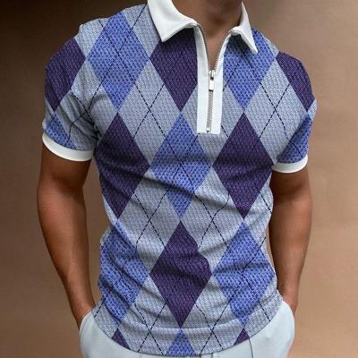 China 2022 summer new men's short sleeve T-shirt men's s s-3xl color letter polo shirt brand for sale