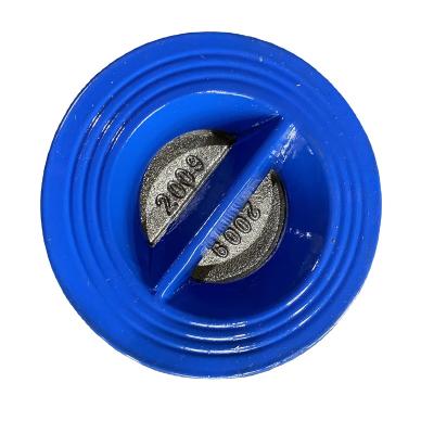 China General Mini High Pressure Dual Plate Check Valve With Blue Coating for sale