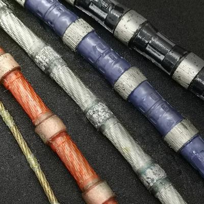 China High Performance Cutting Concrete Diamond Wire Saw Rope For Stone And Concrete Cutting for sale