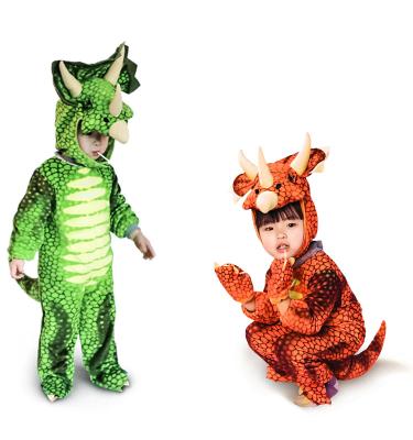 China Festival costumes Chinese manufacturer children festival performance triceratops dinosaur costumes for sale