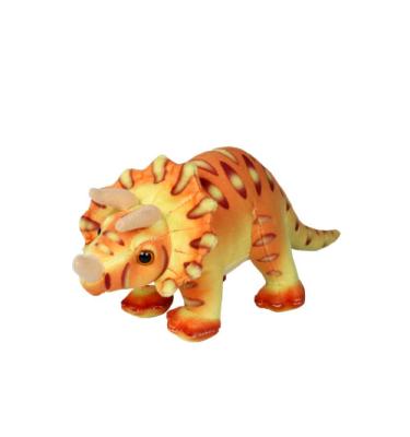 China Soft Toy Dinosaur Plush Toy Stuffed Cheap And Hotselling Realistic Dinosaur Simulation Triceratops Toys for sale