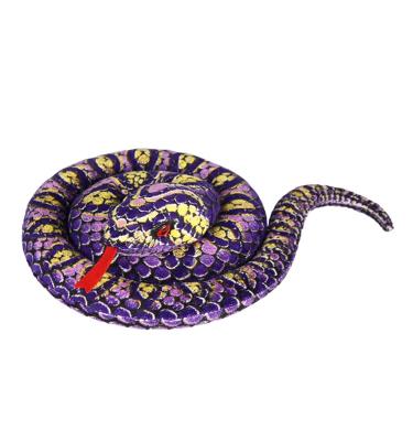 China Quality Soft Toy Best Chinese Manufacturer Realistic Snake Plush Toys for sale