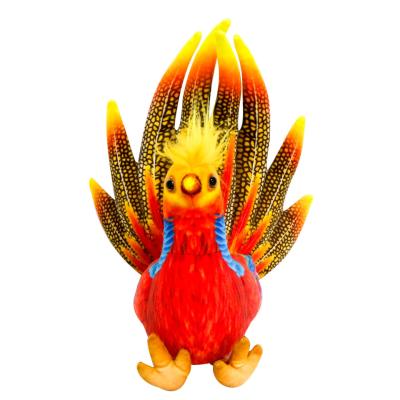 China Toy Good Quality Soft Quality Simulated Golden Pheasant Plush Bird Stuffed Realistic Toy for sale