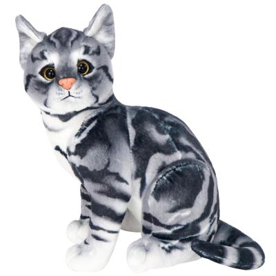 China Cheap Soft Stuffed Animal Realistic Stuffed Animal Toy Cat Realist Soft Toys for sale